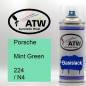 Preview: Porsche, Mint Green, 224 / N4: 400ml Sprühdose, von ATW Autoteile West.